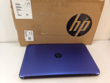 Load image into Gallery viewer, Laptop Hp 15-ba081nr 15.6&quot; Touchscreen AMD A8-7410 2.2Ghz 4GB 320GB Win10 Blue
