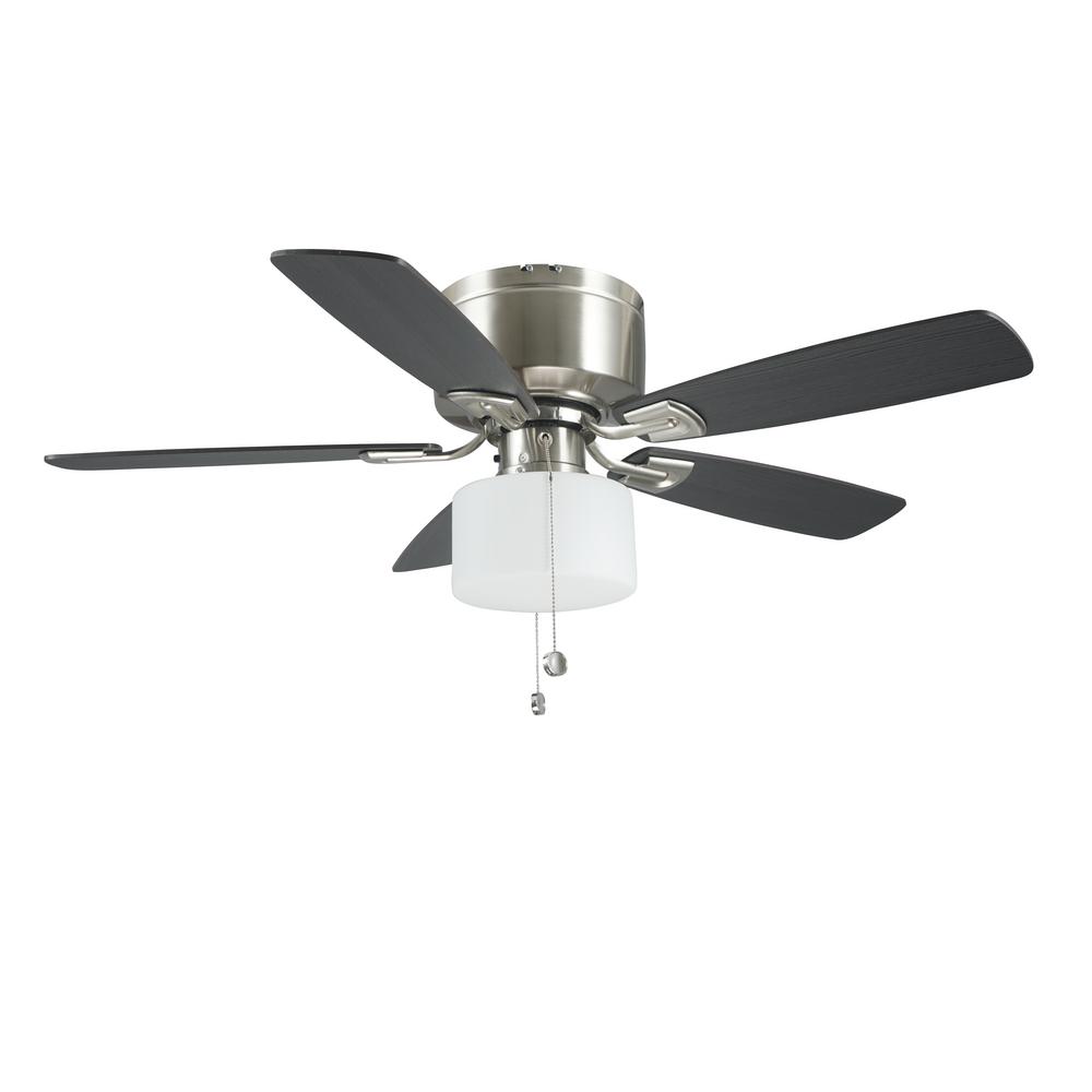 Bellina 42 in. Brushed Nickel Ceiling Fan with LED Light Kit RH5H1-BN 1003966058