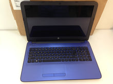Load image into Gallery viewer, Laptop Hp 15-ba081nr 15.6&quot; Touchscreen AMD A8-7410 2.2Ghz 4GB 320GB Win10 Blue
