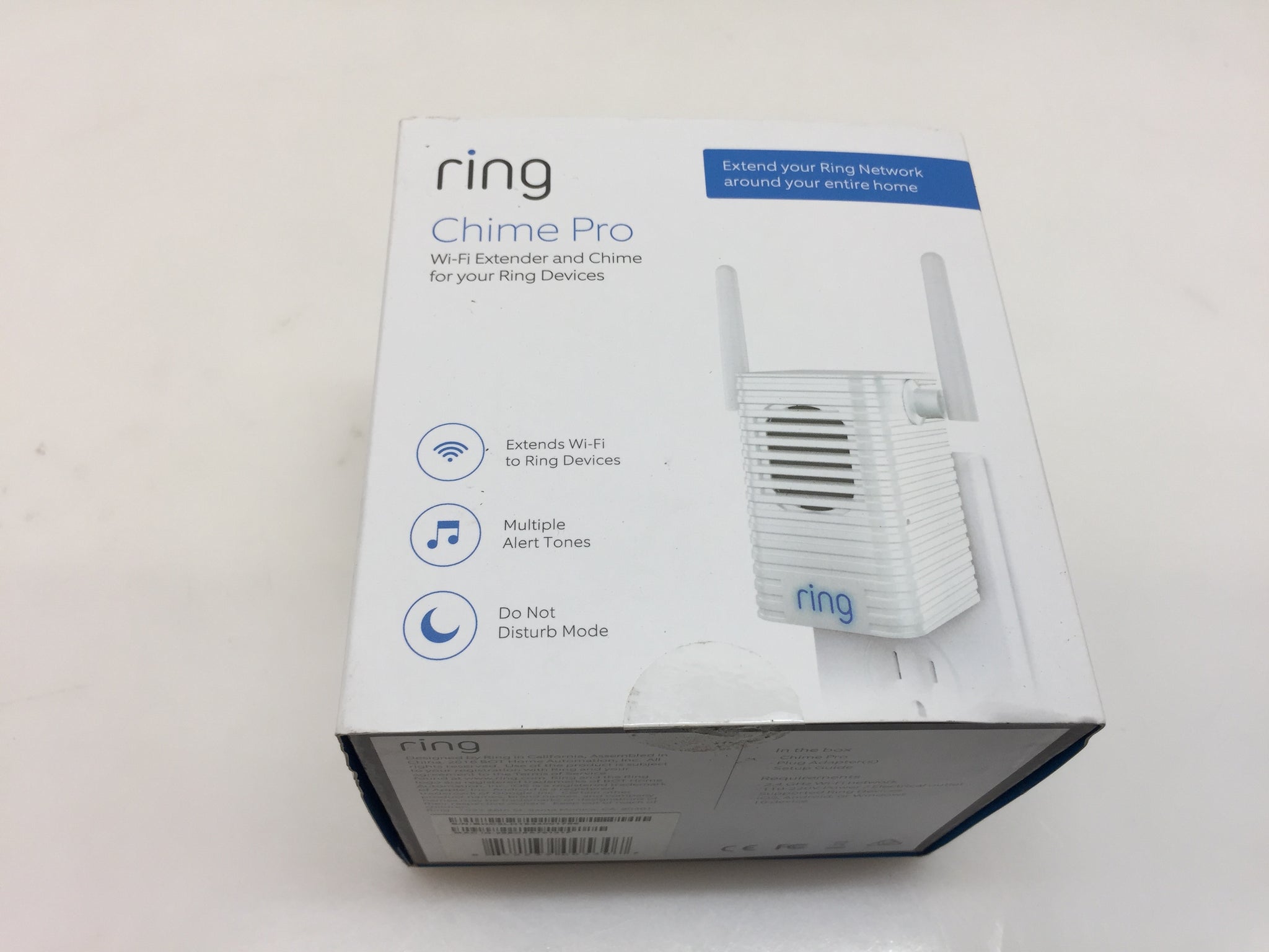 Ring 88PR000FC000 Chime Pro Wi-Fi Extender and Indoor Chime for sale online