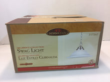 Load image into Gallery viewer, Design House 517565 Millbridge Satin Nickel Swag Light Fixture
