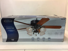 Load image into Gallery viewer, Harbor Breeze L2P1 Edenton 52&quot; Polished Pewter Ceiling Fan 331107

