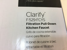 Load image into Gallery viewer, Pfister F-529-FCYS Clarify 1-Handle Pull-Down Kitchen Faucet Stainless Steel
