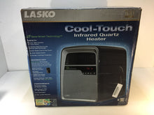 Load image into Gallery viewer, Lasko 6101 1500-Watt Electric Portable Cool-Touch Infrared Quartz Heater

