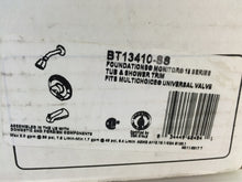Load image into Gallery viewer, Delta BT13410-SS Foundations 1-Handle Tub &amp; Shower Faucet Trim Kit Stainless
