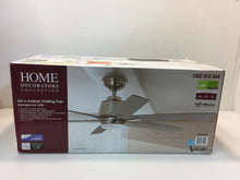 Load image into Gallery viewer, Home Decorators Kensgrove 54&quot; LED Brushed Nickel Ceiling Fan YG493A-BN

