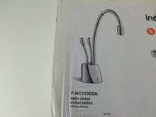 Load image into Gallery viewer, InSinkErator F-HC1100SN Indulge 2-Handle Hot &amp; Cold Dispenser Faucet, Nickel
