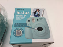 Load image into Gallery viewer, Fujifilm Instax Mini 9 Instant Camera Ice Blue + Case, Album More Acc Bundle
