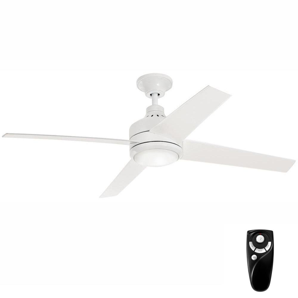 HDC 54627 Mercer 56 in. Integrated LED Indoor White Ceiling Fan 1003176154