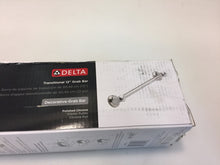 Load image into Gallery viewer, Delta 41712 Transitional 12&quot;x1-1/4&quot; Concealed Screw Decorative Grab Bar Chrome
