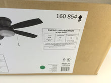 Load image into Gallery viewer, Hampton Bay YG216-NI Roanoke 48&quot; Indoor Outdoor Iron Ceiling Fan 160854
