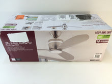 Load image into Gallery viewer, Home Decorators SW1618BN Federigo 48&quot; Brushed Nickel Ceiling Fan 1001860267
