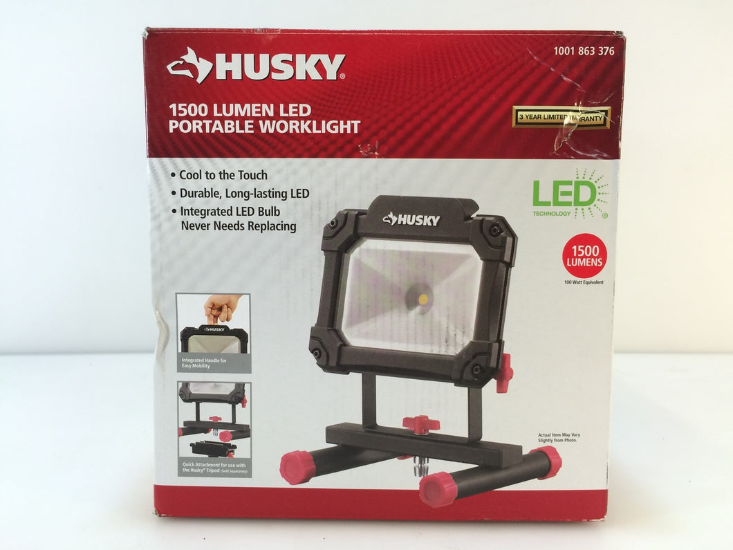 Husky HD1500P 1500lm Portable LED Work Light 1001863376