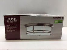 Load image into Gallery viewer, HDC 23952 14&quot; 75W Equivalent Brushed Nickel LED Flush Mount 1001814048
