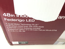 Load image into Gallery viewer, Home Decorators SW1618BN Federigo 48&quot; Brushed Nickel Ceiling Fan 1001860267
