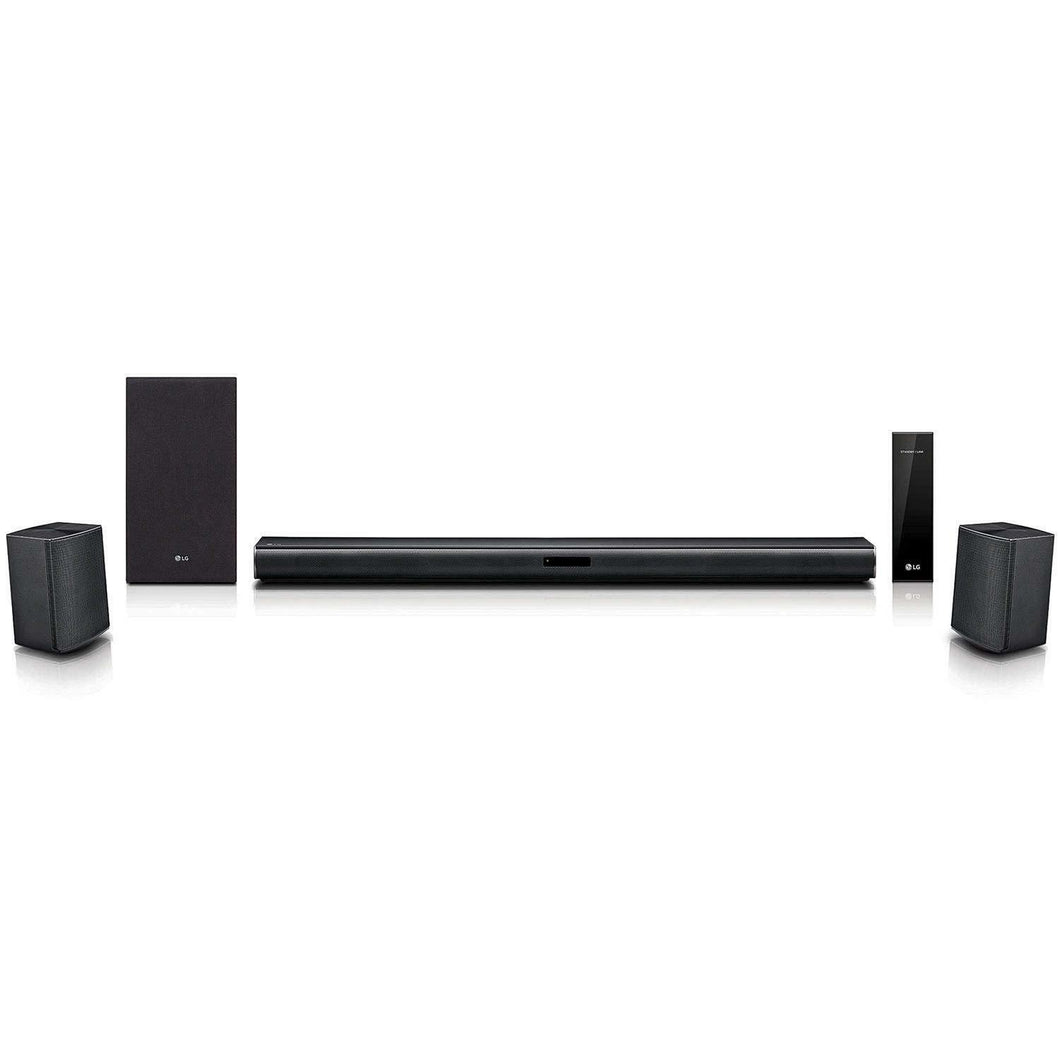 LG LASC58R 4.1 ch Sound Bar Surround System with Wireless Subwoofer, NOB