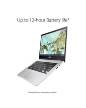 Load image into Gallery viewer, Asus Chromebook CX1 14in Celeron N3350 4GB 64GB eMMC Chrome OS CX1400CNA-DS44
