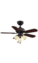 Load image into Gallery viewer, Hampton Bay San Marino 36&quot; Oil Rubbed Bronze Ceiling Fan 890363
