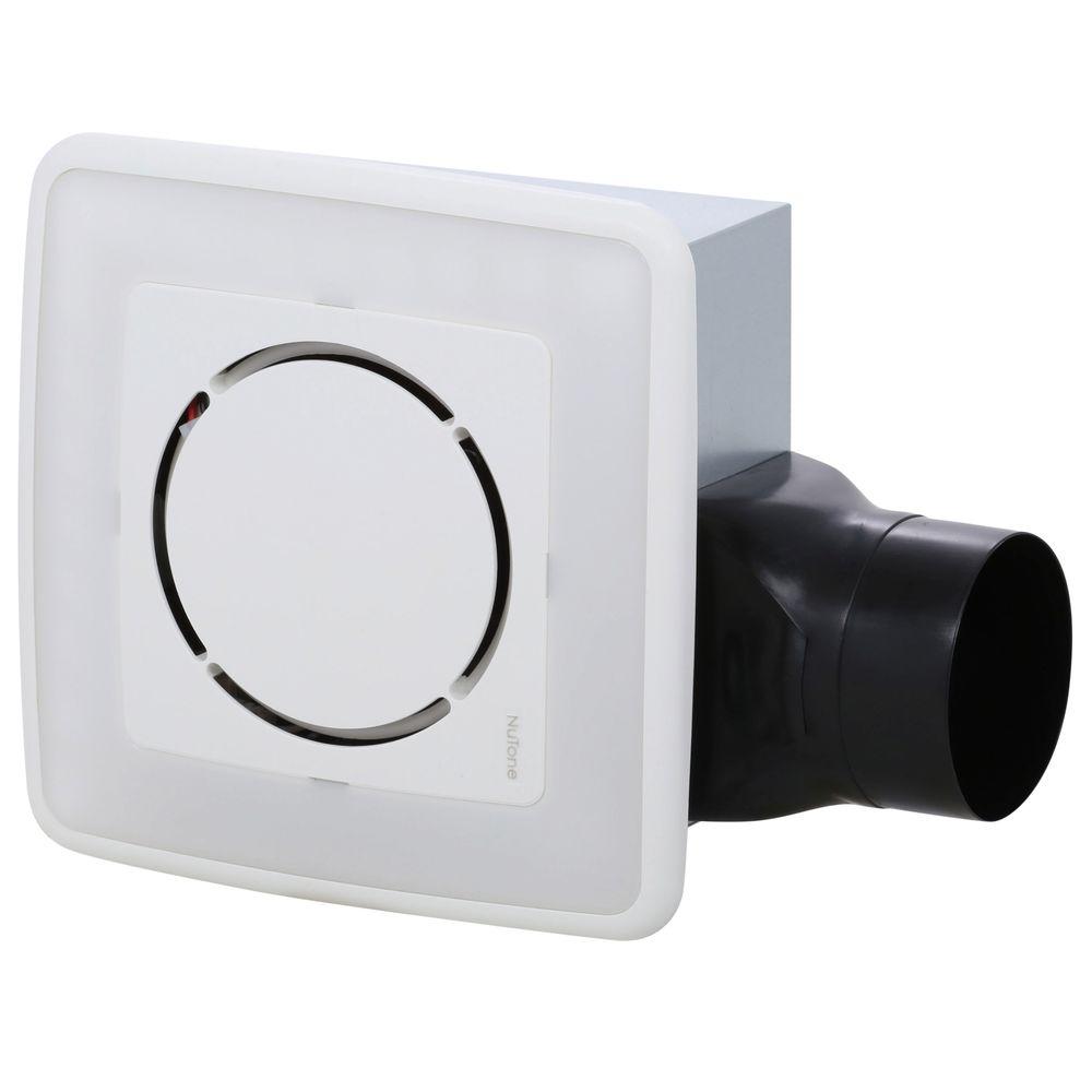Broan 791LEDNT White 100CFM 1.5 Sones Ceiling Mounted Bath Fan