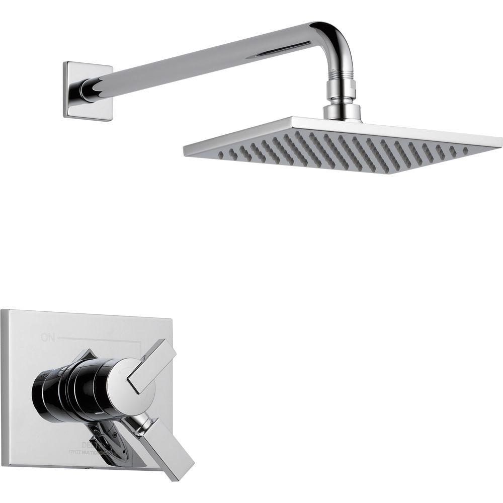 Delta T17253 Vero 1-Handle Shower Only Faucet Trim Kit in Chrome