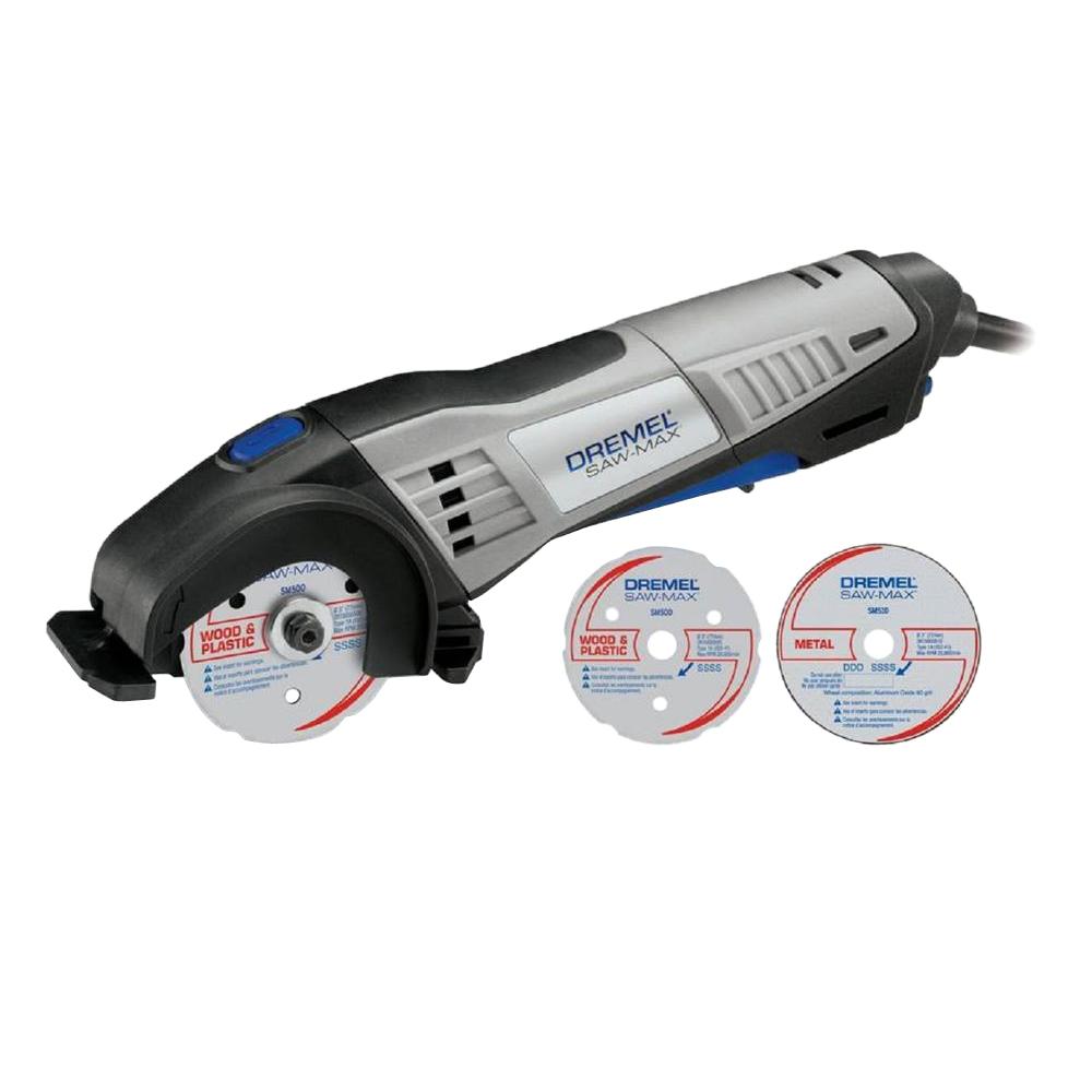Dremel Saw-Max SM20-03 6.0 Amp Corded Tool Kit with 2 Blades