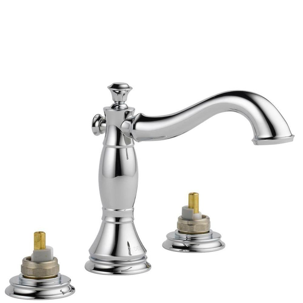 Delta 3597LF-MPU-LHP Cassidy 8 in. Widespread 2-Handle Bathroom Faucet Chrome