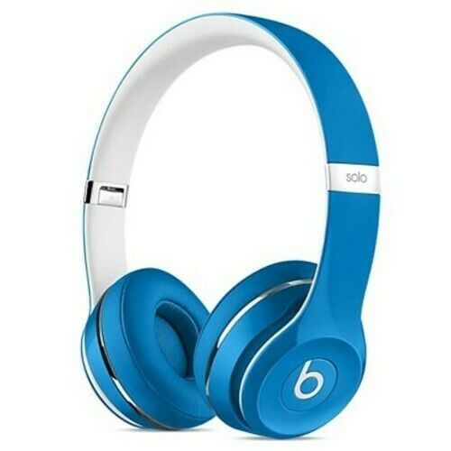 Beats by Dr. Dre Solo2 B0518 Luxe Edition Over the Ear Headphones - Blue, NOB