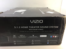 Load image into Gallery viewer, VIZIO 36&quot; 5.1.2 Sounbar Home Theater System with Wireless Subwoofer SB36512-F6
