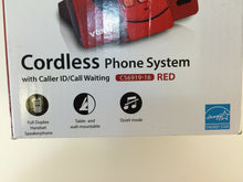 Load image into Gallery viewer, VTech CS6919-16 DECT 6.0 Cordless Phone with Caller ID, Red
