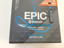 Load image into Gallery viewer, JLab Epic Bluetooth Waterproof In-Ear Headphones, Blue
