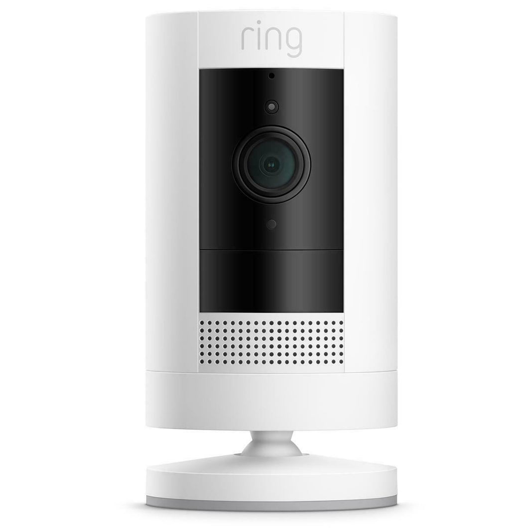Ring Stick Up Cam Wireless In/Outdoor White 1080p Security Camera R8SCS9-WEN0