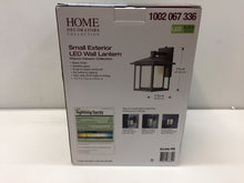 Load image into Gallery viewer, HDC KB 06304-DEL Black Seeded Glass Dusk to Dawn Wall Lantern Sconce 1002067336
