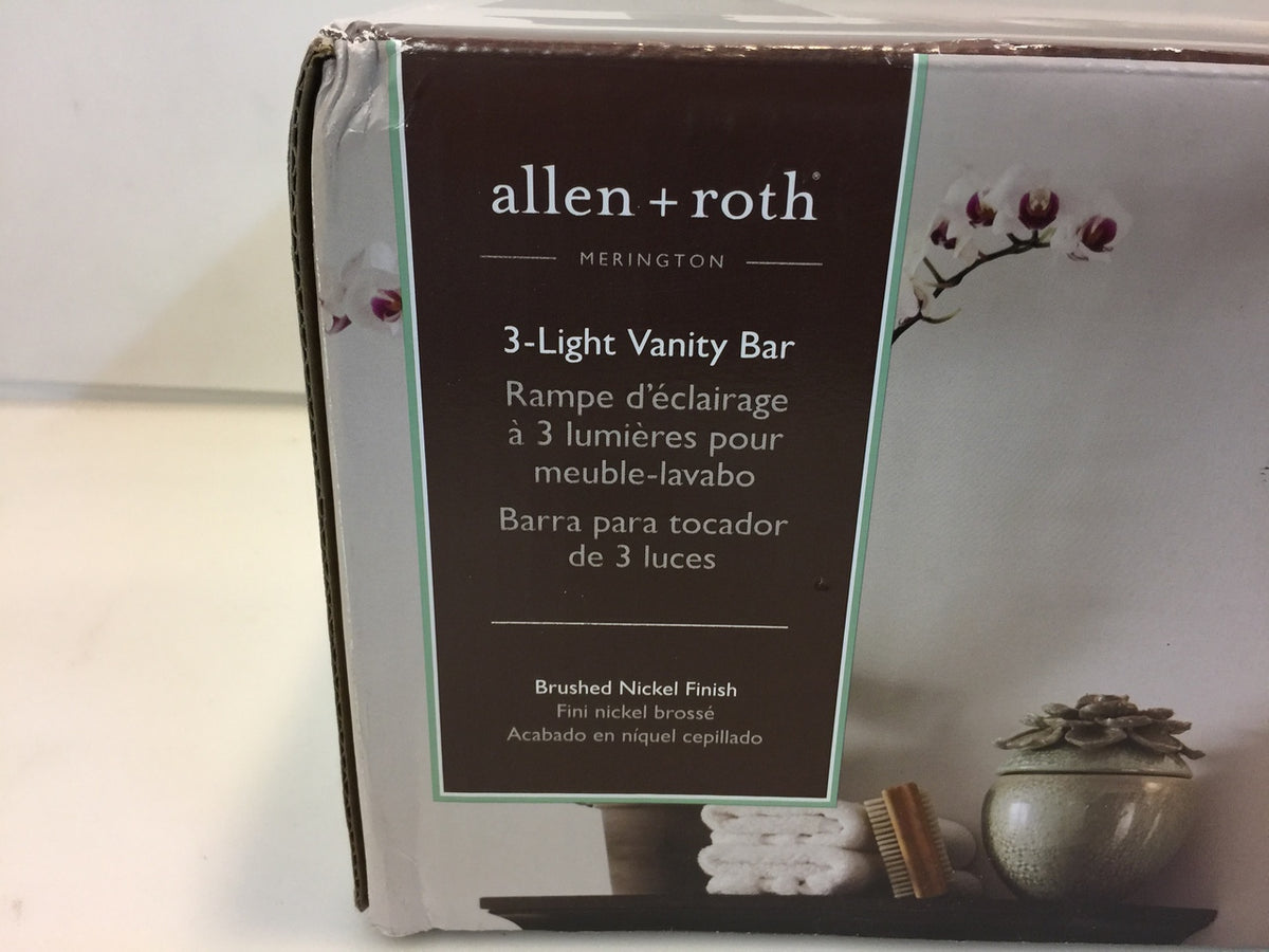 allen+roth VBS271-3BNK Merington 3-Light 21.5