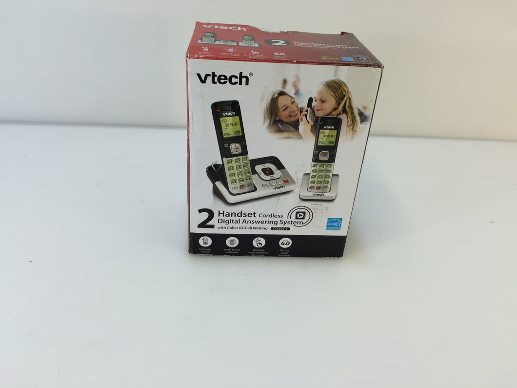 Vtech CS6829-2 DECT 6.0 Cordless Phone & Digital Answering System w 2 Handsets