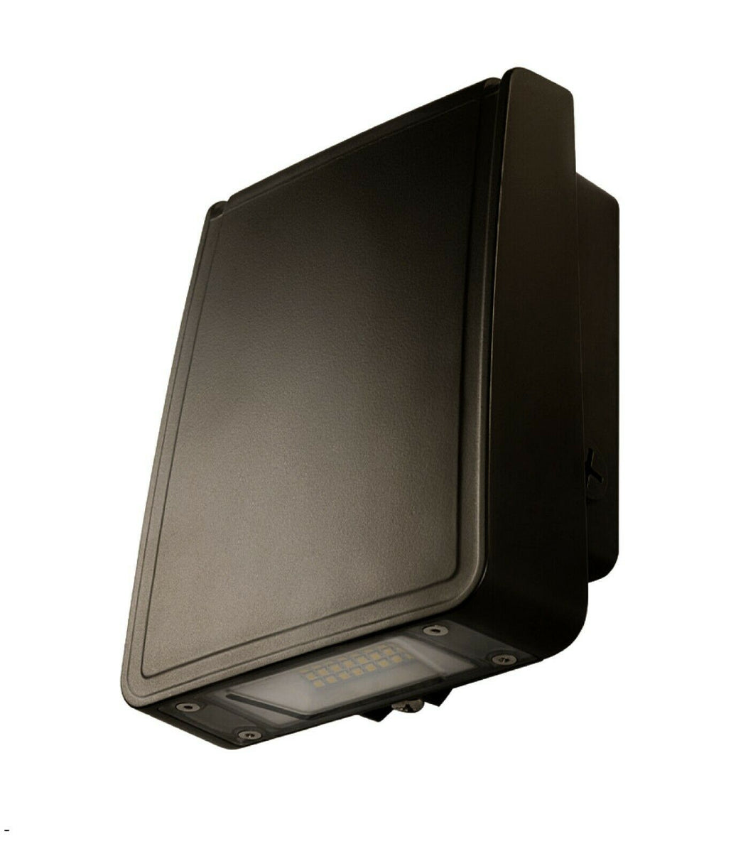 Probrite Slim-Profile Bronze 1600 Lumen LED Wall Pack Security Light STL15-4K-BZ