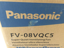 Load image into Gallery viewer, Panasonic FV-08VQC5 WhisperSense 80CFM Humidity Motion Sensing Exhaust Bath Fan
