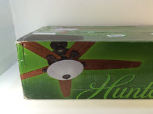 Load image into Gallery viewer, Hunter 55042 Stockbridge 70 in. Indoor New Bronze Ceiling Fan with Light
