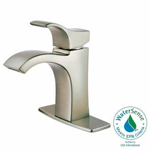 Load image into Gallery viewer, Pfister LF-042-VNKK Venturi Single Control Centerset Bath Faucet Brushed Nickel

