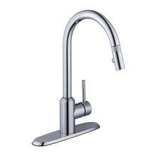 Load image into Gallery viewer, Schon 67706-0001 Axel Single-Handle Pull-Down Sprayer Kitchen Faucet in Chrome
