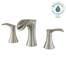 Load image into Gallery viewer, Pfister LF-049-BRKK Brea 8&quot; Waterfall Bath Faucet  Brushed Nickel 1001663420
