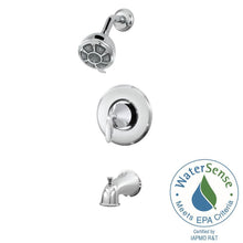 Load image into Gallery viewer, Pfister 8P8-WS1-PDCC Pasadena 1-Handle 3-Spray Tub and Shower Faucet Chrome
