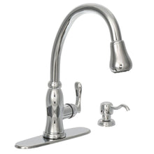 Load image into Gallery viewer, Glacier Bay 67070-0801 Pavilion 1-Handle Pull-Down Sprayer Kitchen Faucet
