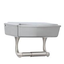 Load image into Gallery viewer, Delta EXTEN50-BN Toilet Paper Holder with Privacy Storage Brushed Nickel
