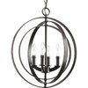 Load image into Gallery viewer, Progressive Lighting P3453-20 Equinox Collection Foyer Pendant, Antique Bronze
