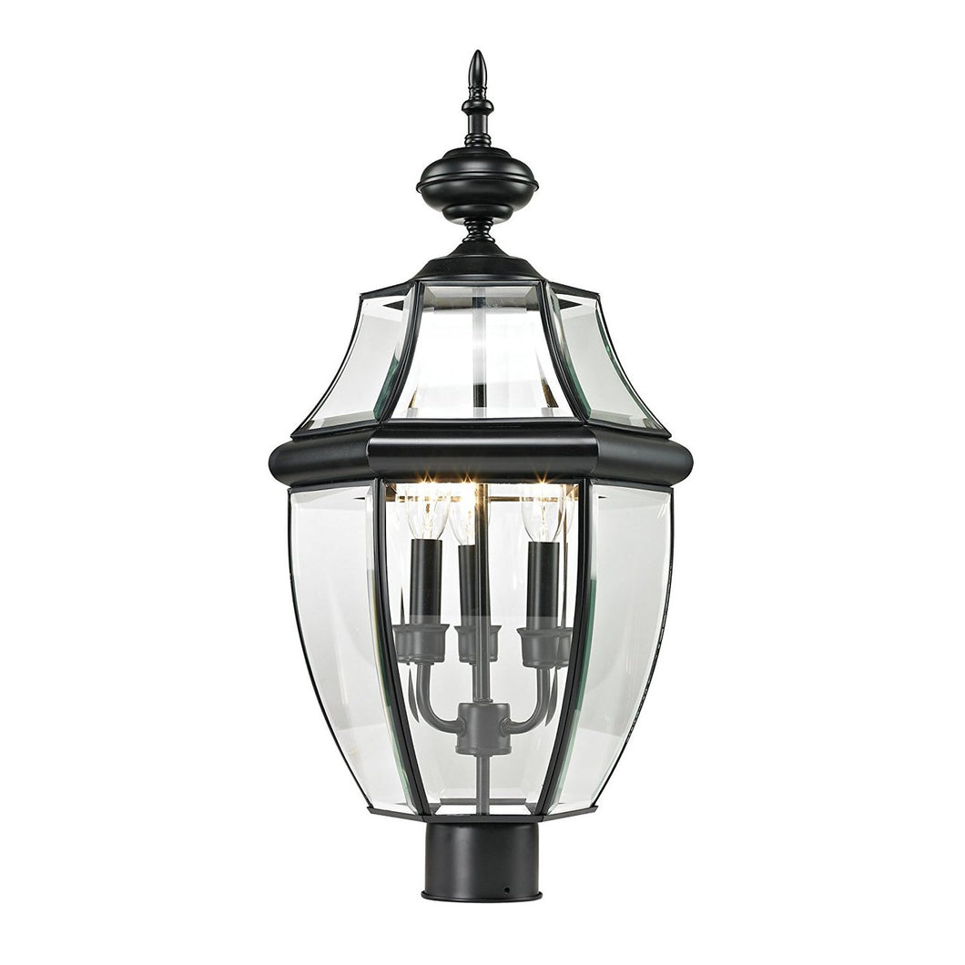Thomas Lighting 8603EP/60 Ashford Post Lantern Large Black