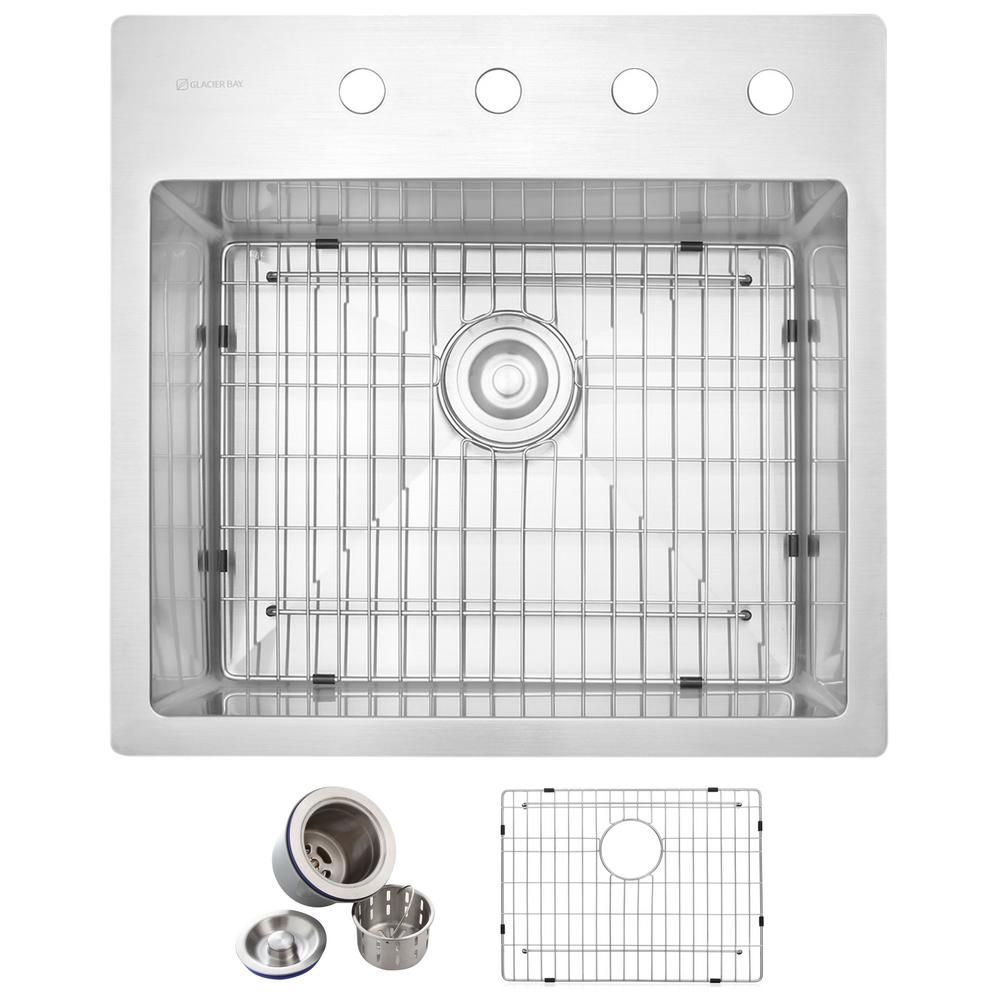 Glacier Bay 4165F All-in-One Drop-In Stainless 23