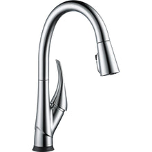 Load image into Gallery viewer, Delta 9181T-AR-DST Esque 1-Handle Pull-Down Kitchen Faucet Arctic Stainless
