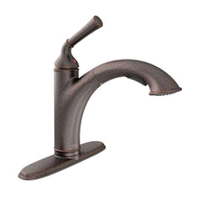 Load image into Gallery viewer, American Standard 4285100F15.224 Portsmouth Pull-Out Sprayer Kitchen Faucet ORB
