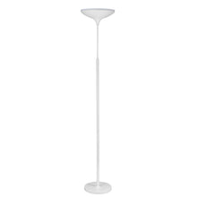 Load image into Gallery viewer, Globe Electric 12783 71&quot; Satin White LED Floor Lamp Torchiere Dimmable
