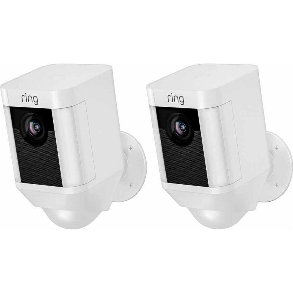 Ring 8X81X7-WEN0 Spotlight Cam Battery Security Camera & Spotlight (2-pack)